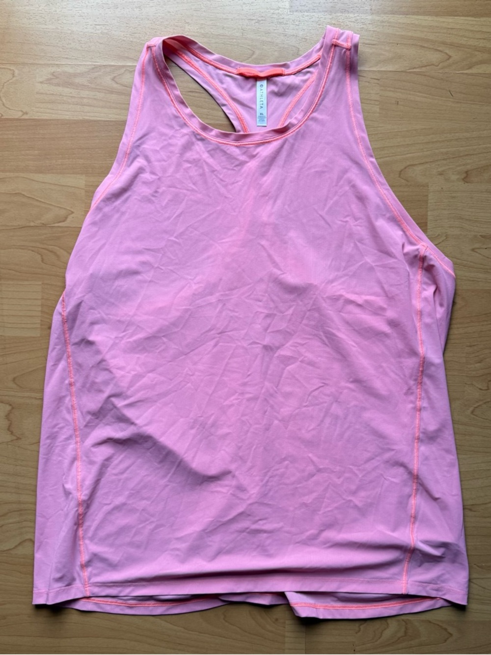 Athleta Pink Racerback Tank Top